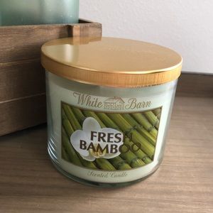 Bath & Body Works Accents - B&BW White Barn Fresh Bamboo 3-Wick Candle Bath & Body Works Accents - B&BW White Barn Fresh Bamboo 3-Wick Candle